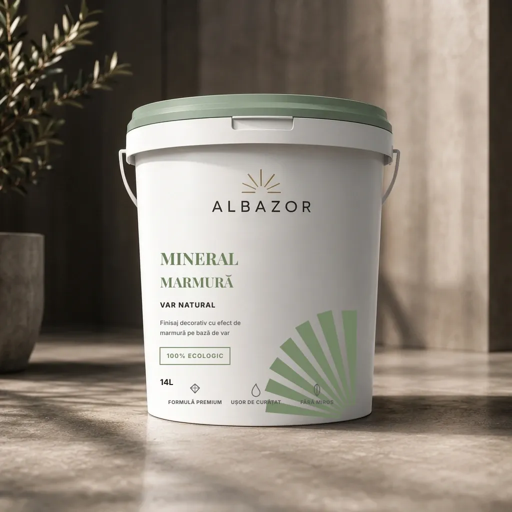Găleată MINERAL MARMURĂ — ALBAZOR